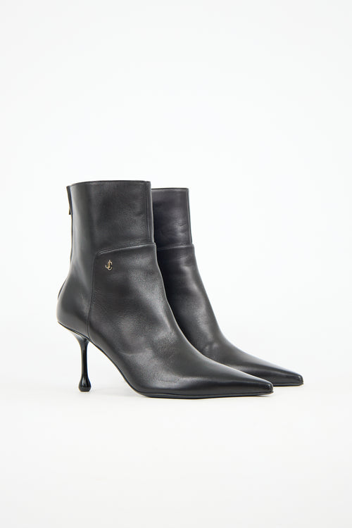 Jimmy Choo Leather Cycas Boot
