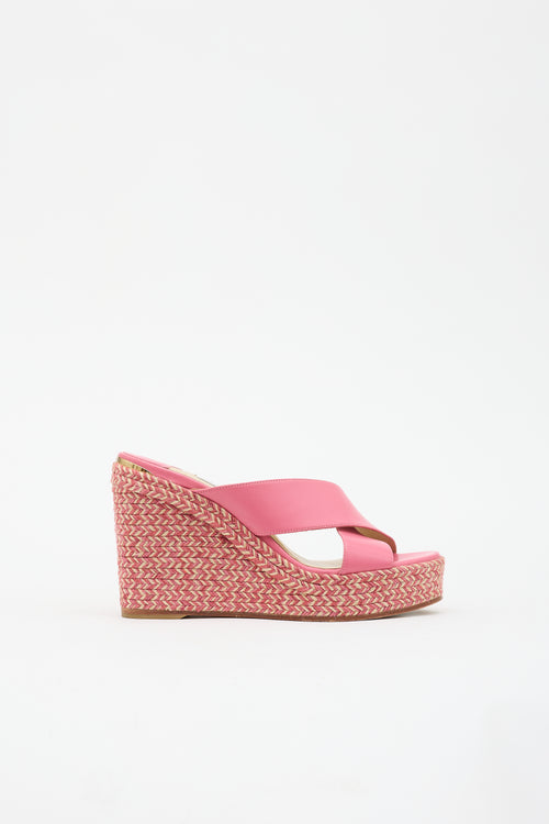 Jimmy Choo Leather Dovina Sandal