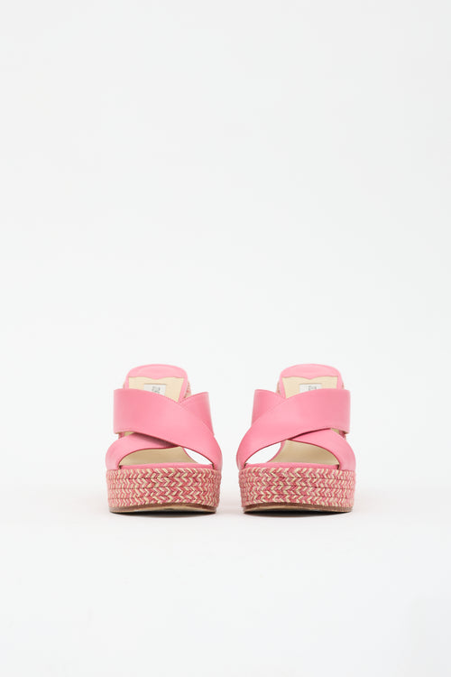 Jimmy Choo Leather Dovina Sandal