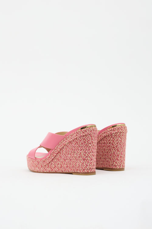 Jimmy Choo Leather Dovina Sandal