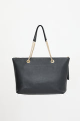 Jimmy Choo Leather Logo Allegra Tote Bag