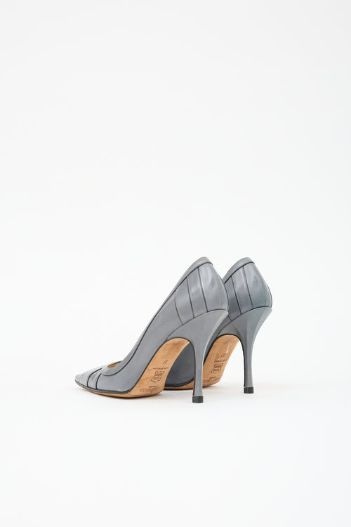 Jimmy Choo Leather Pointed Toe Pump