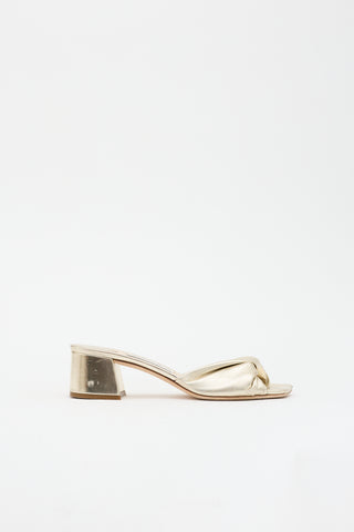 Jimmy Choo Leather Lyn 45 Sandal