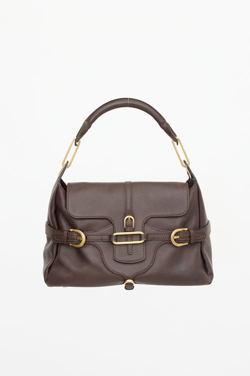 Jimmy Choo Leather Tulita Shoulder Bag