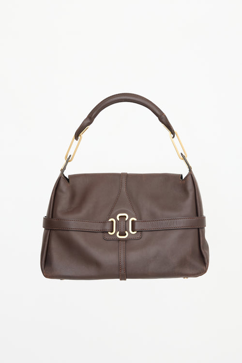 Jimmy Choo Leather Tulita Shoulder Bag