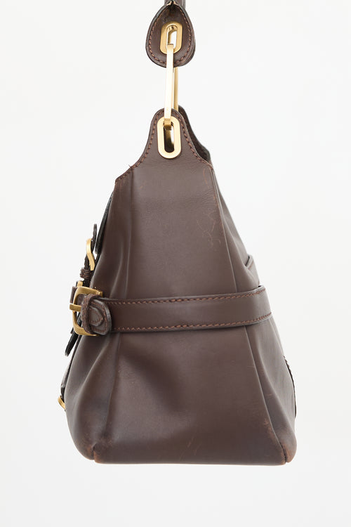 Jimmy Choo Leather Tulita Shoulder Bag