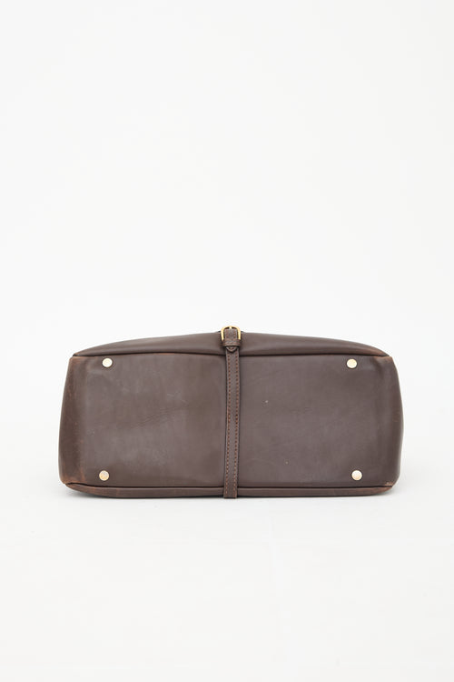 Jimmy Choo Leather Tulita Shoulder Bag