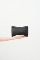 Jimmy Choo Leather Venus Crystal Clutch
