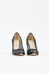 Jimmy Choo Leather & Mesh Hettie Pump
