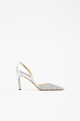 Jimmy Choo Metallic Leather Esther Pump