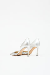 Jimmy Choo Metallic Leather Esther Pump
