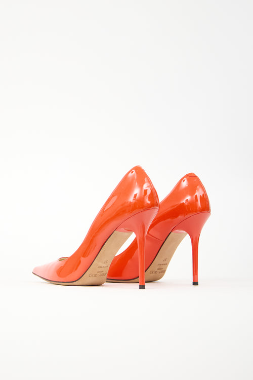 Jimmy Choo Patent Abel Pump
