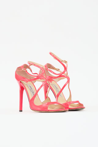 Jimmy Choo Patent Lance Sandal