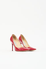 Jimmy Choo Patent Moiré Love Pump