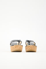 Jimmy Choo Patent & Cork Pathos Sandal