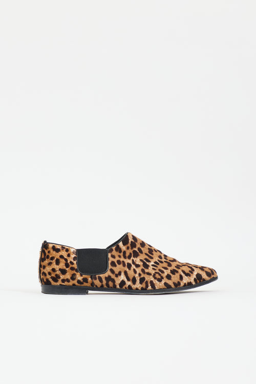 Jimmy Choo Printed Hair Glint Loafer