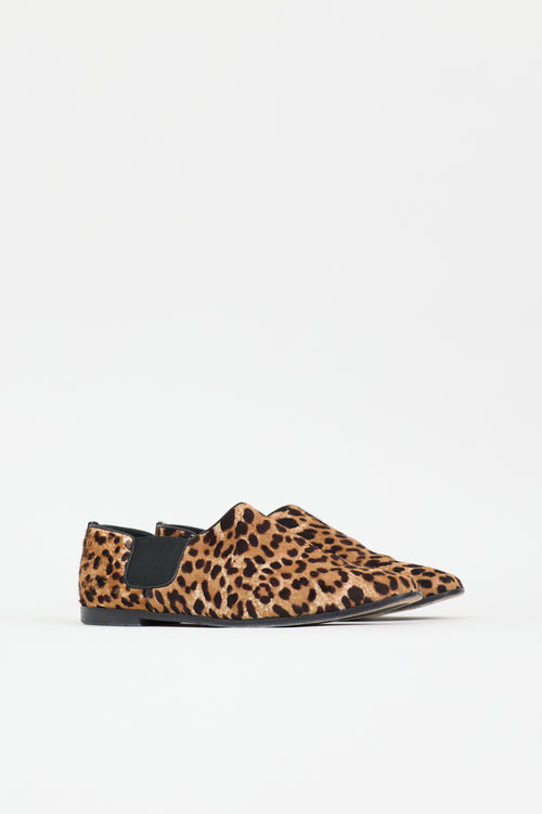 Jimmy Choo Printed Hair Glint Loafer