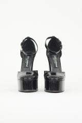 Dolce & Gabbana Patent Leather Platform Heel