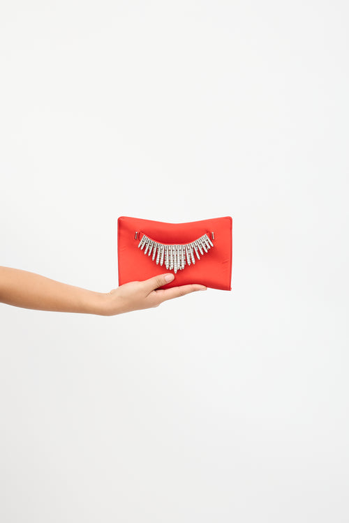 Jimmy Choo Satin Venus Clutch