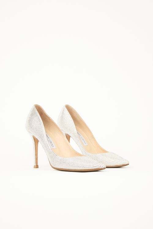 Jimmy Choo Crystal Romy Pump