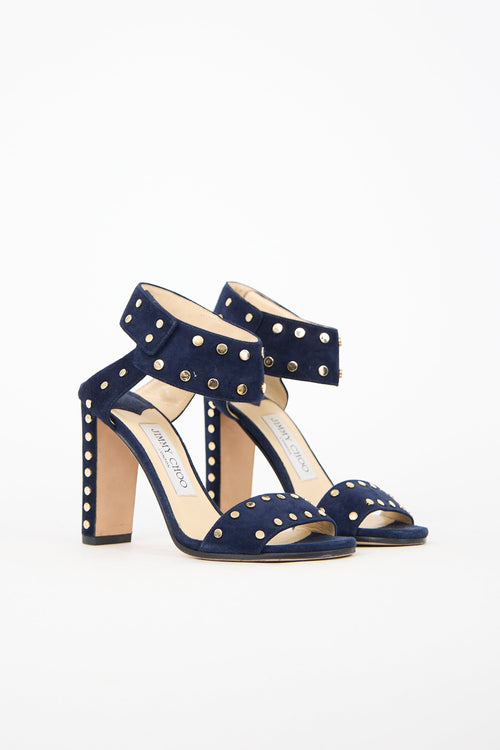 Jimmy Choo Suede Veto Sandal