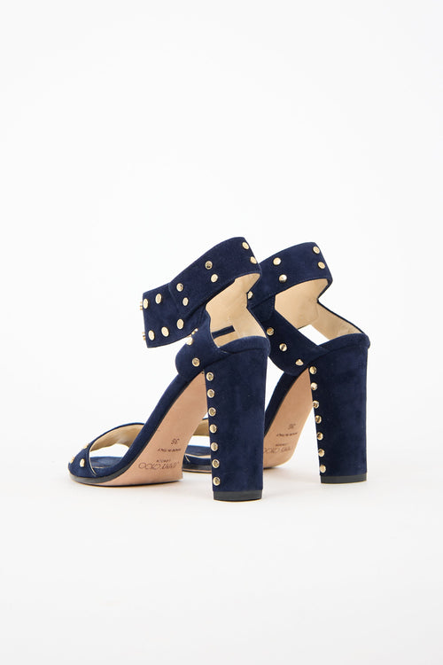 Jimmy Choo Suede Veto Sandal