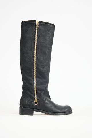 Jimmy Choo Suede Doreen Riding Boot