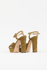 Jimmy Choo Suede Heloise Heel