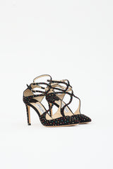 Jimmy Choo Suede Lancer Heel
