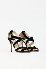 Jimmy Choo Suede Lottie Sandal