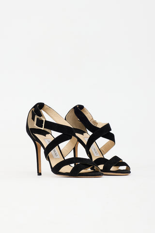 Jimmy Choo Suede Lottie Sandal