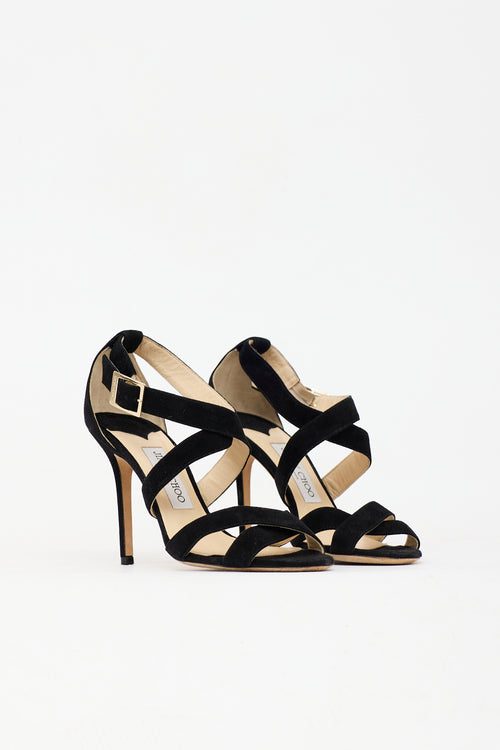 Jimmy Choo Suede Lottie Sandal