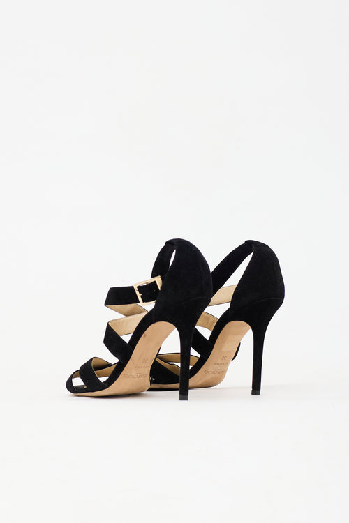 Jimmy Choo Suede Lottie Sandal