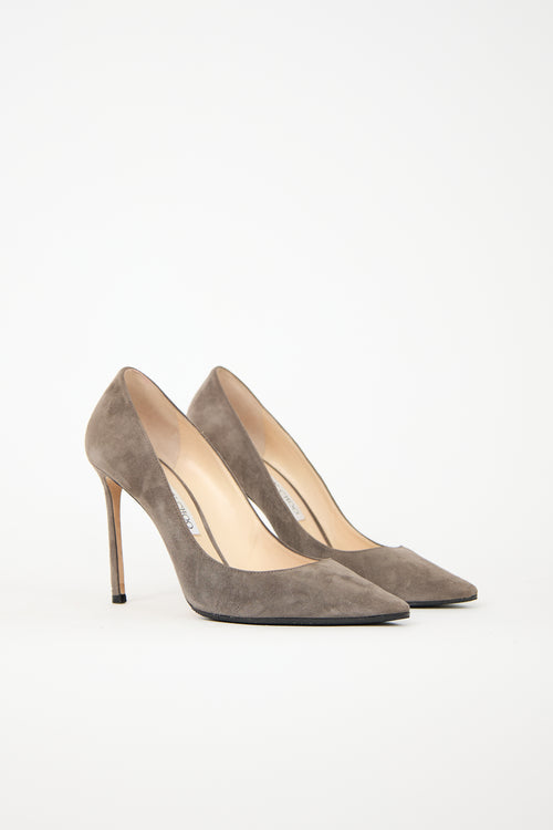 Jimmy Choo Suede Romy Pump