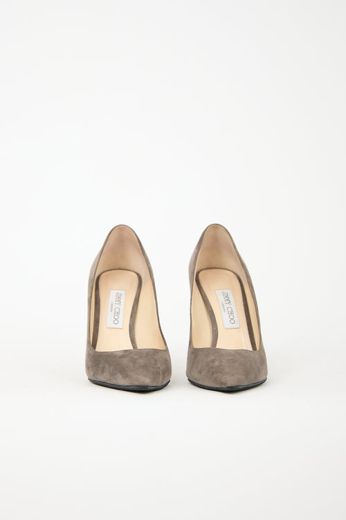 Jimmy Choo Suede Romy Pump