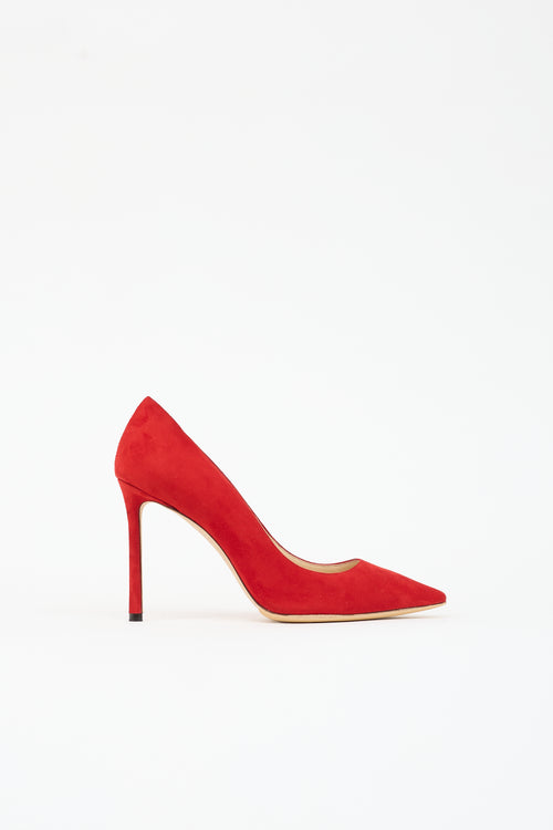 Jimmy Choo Suede Romy Pump