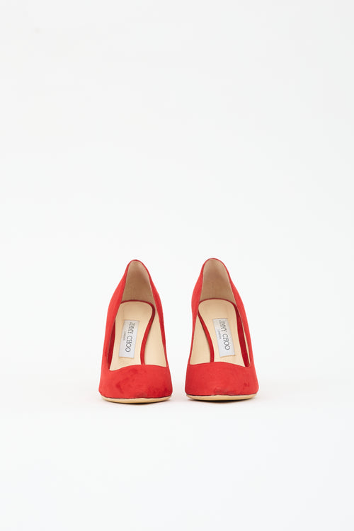 Jimmy Choo Suede Romy Pump