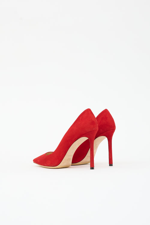 Jimmy Choo Suede Romy Pump