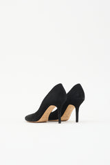 Jimmy Choo Suede Rounded Pump