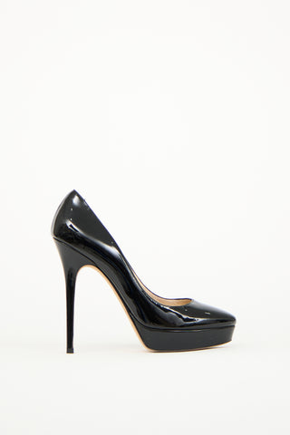 Jimmy Choo Black Patent Alex Pump