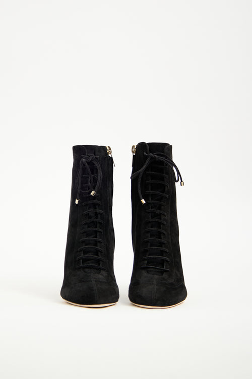 Jimmy Choo Black Suede Daize Boot