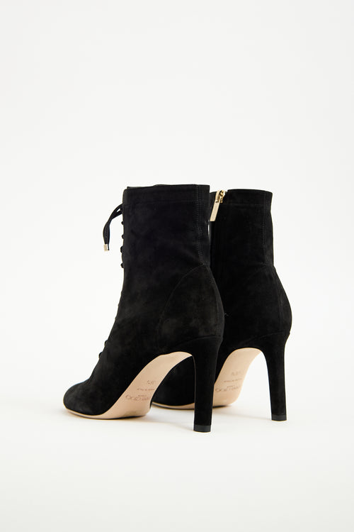 Jimmy Choo Black Suede Daize Boot