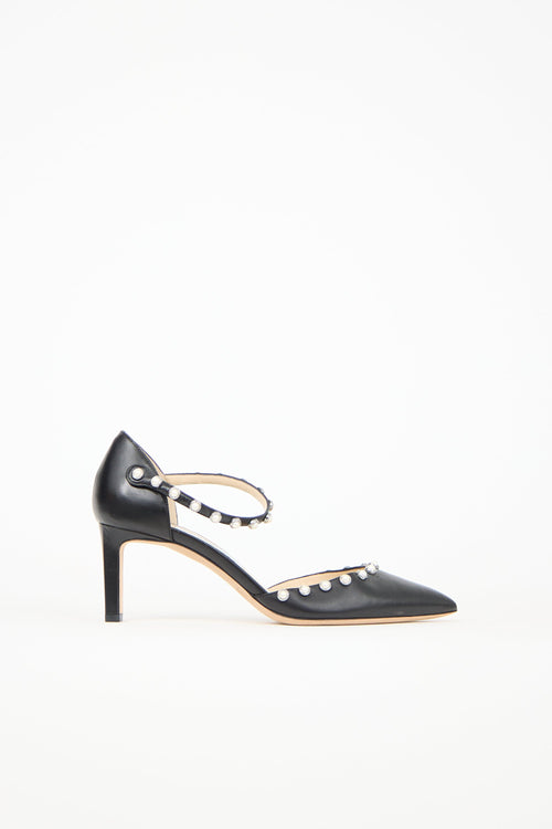 Leather Leema Pearl Heel