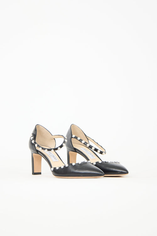 Leather Leema Pearl Heel