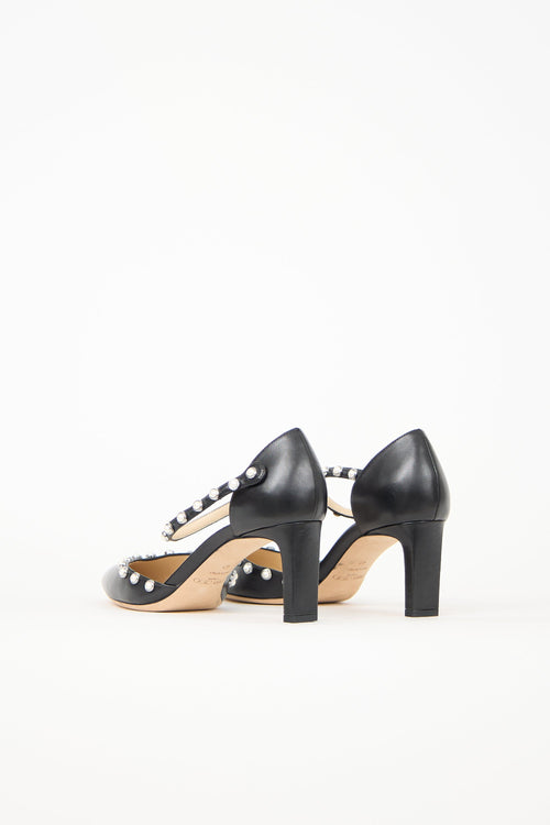 Leather Leema Pearl Heel