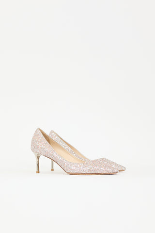 Jimmy Choo Glitter Romy Pump