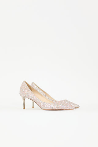 Jimmy Choo Glitter Romy Pump