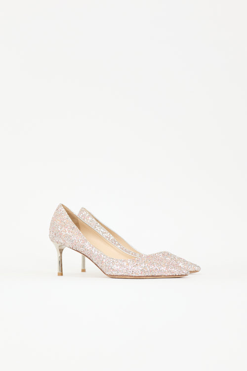 Jimmy Choo Glitter Romy Pump