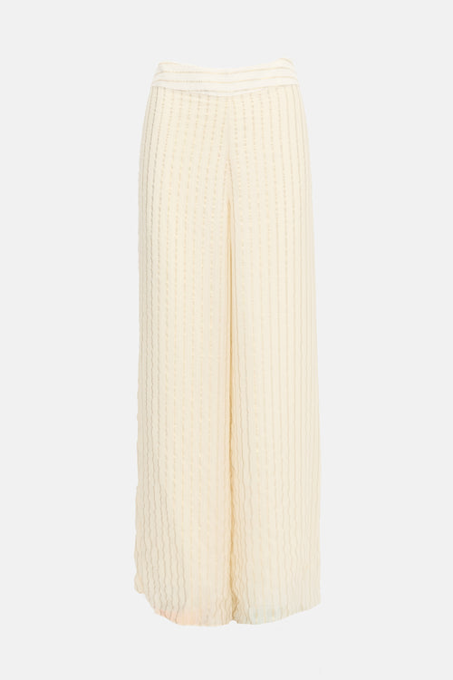 Johanna Ortiz Silk Jacquard Stripe Co-Ord Set
