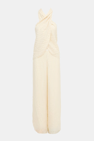 Johanna Ortiz Silk Jacquard Stripe Co-Ord Set